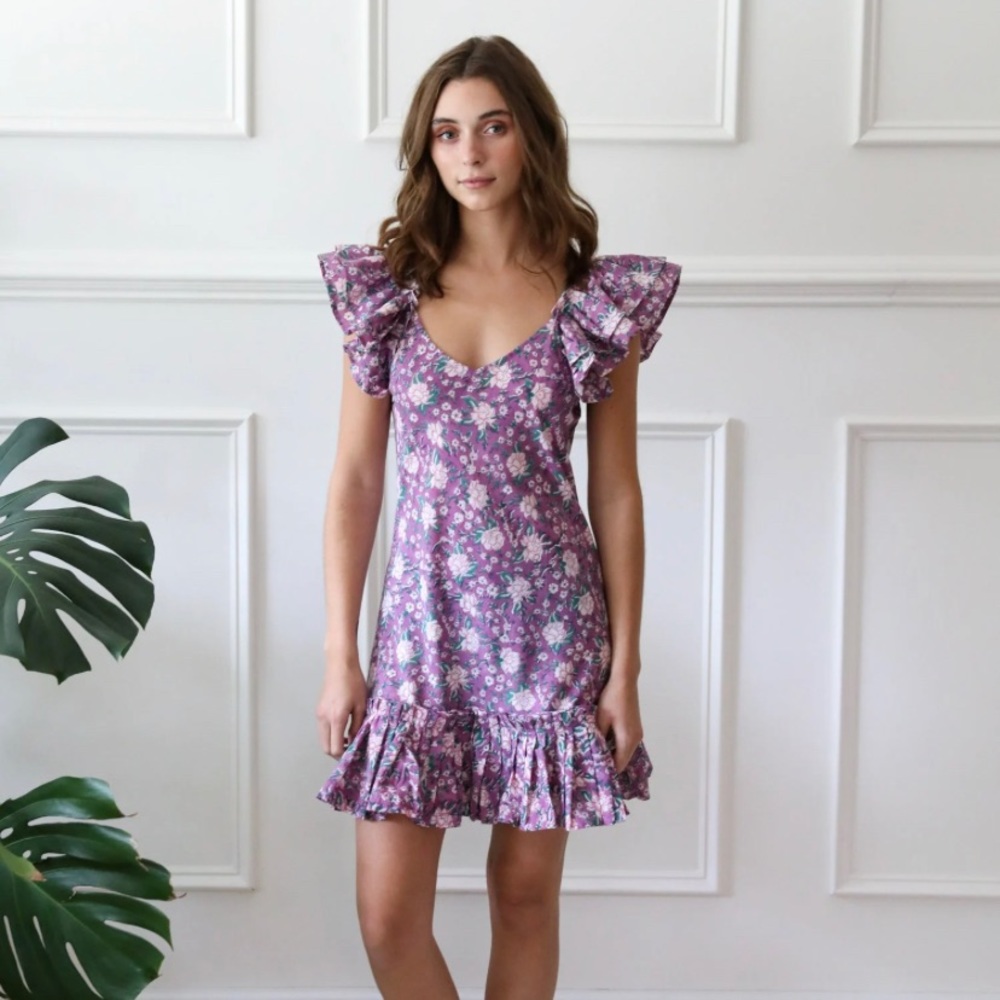 Mille Dress Ingrid M purple Rose-tags and never worn